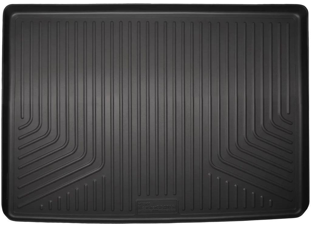 Husky by RealTruck - 28221 suitable with 2015-19 Cadillac Escalade ESV, 2015-19 Chevrolet Suburban, 2015-19 GMC Yukon XL Cargo Liner Behind 3rd Seat Black