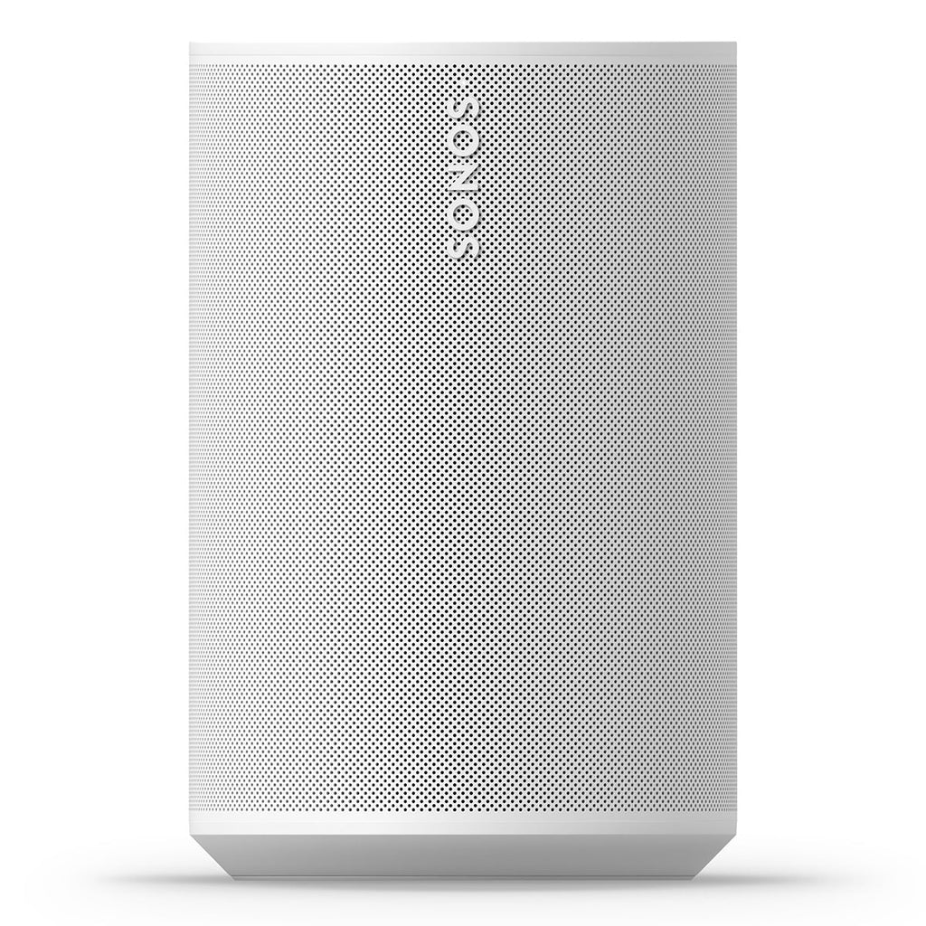 Sonos Era 100 Voice-Controlled Wireless Smart Speakers with Bluetooth, Trueplay Acoustic Tuning Technology, &  Voice Control Built-In - Pair (White)