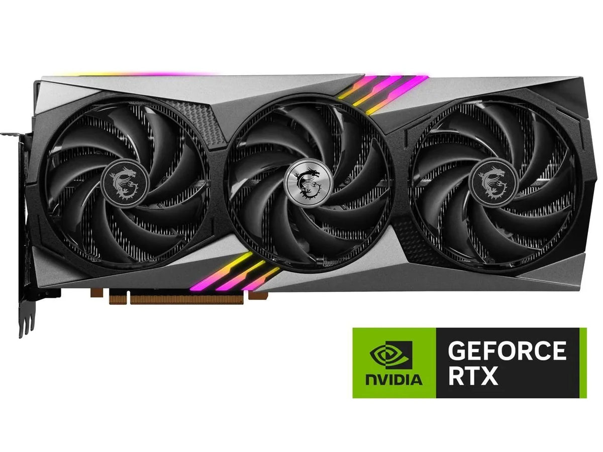 MSI GeForce RTX 4080 16GB GAMING X TRIO Graphics Card - DirectX 12 Ultimate Supported - G-Sync suitable - HDCP Supported - TORX Fan 5.0 Cooling System - 16 GB GDDR6X Memory