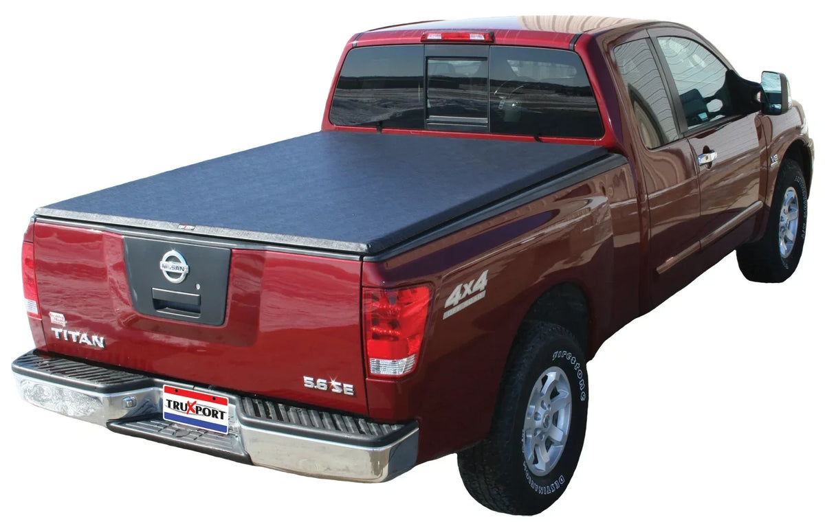 Truxedo Truxport Soft Roll Up Truck Bed Tonneau shield | 284101 | appropriate with 2005-2021 Nissan Frontier 6' 1" Bed (73.3")