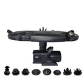 HALF OFF PONDS 1.5  Floating Fountain | 100 foot Cord | 11 Patterns | White Lights | Surface Aeration for Ponds | AQF125003X3W-100