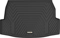 Ledkingdomus Floor Mats 3D Cargo Liner for 2019-2023  RAV4 Rear Trunk Rubber All Season TPE Black