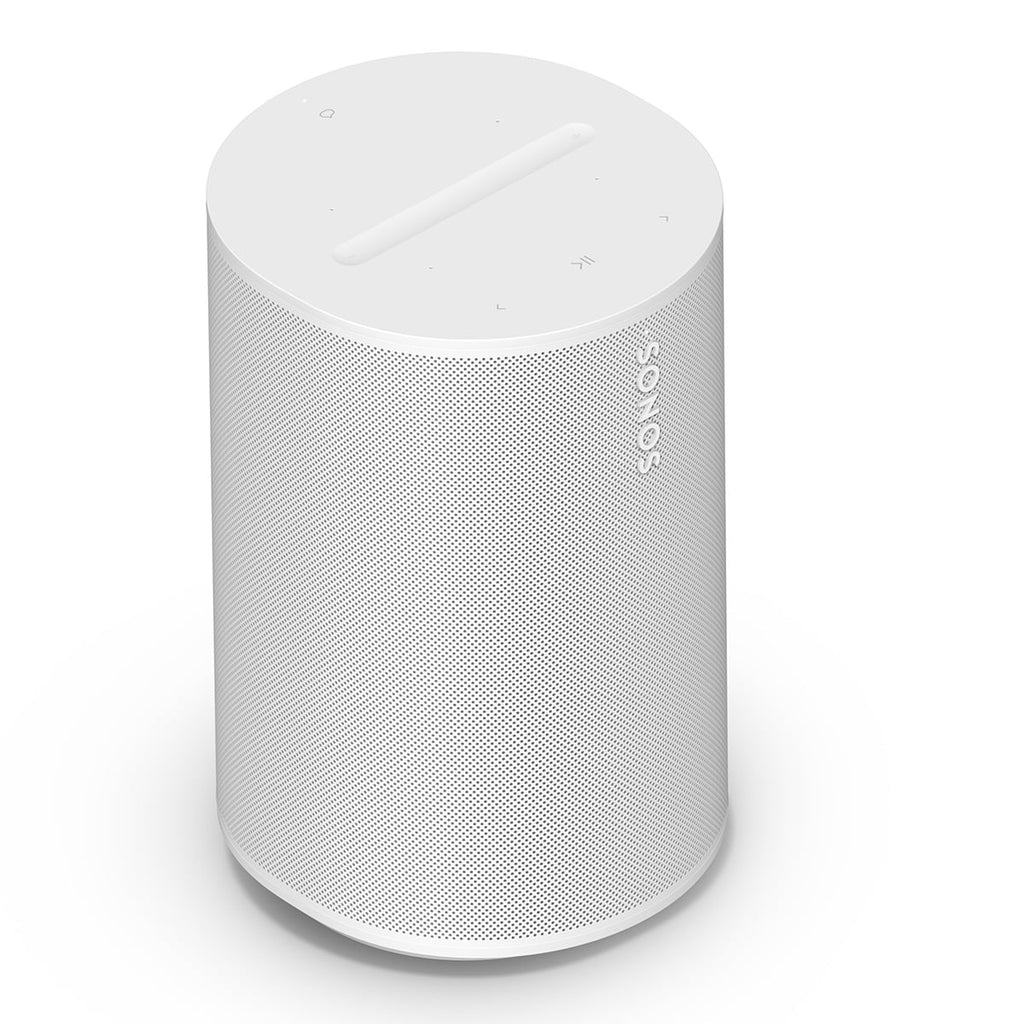Sonos Era 100 Voice-Controlled Wireless Smart Speakers with Bluetooth, Trueplay Acoustic Tuning Technology, &  Voice Control Built-In - Pair (White)