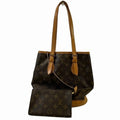 Pre-Owned Louis Vuitton Monogram Petit Baguette PM M42238 with Pouch Bag Tote Shoulder Ladies (Fair)