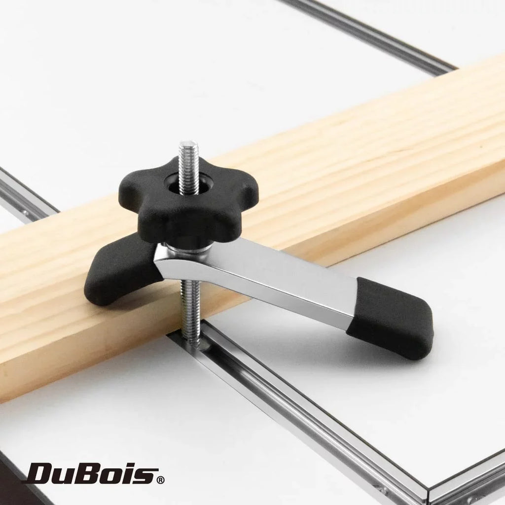DUBOIS 51017 T-Track Hold Down Clamps, 5-1/2” L x 1-1/8” Width – 2 Pack