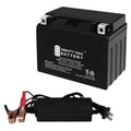 YTZ12S Replacement Battery appropriate with Protek UTZ12S + 12V 2Amp Charger