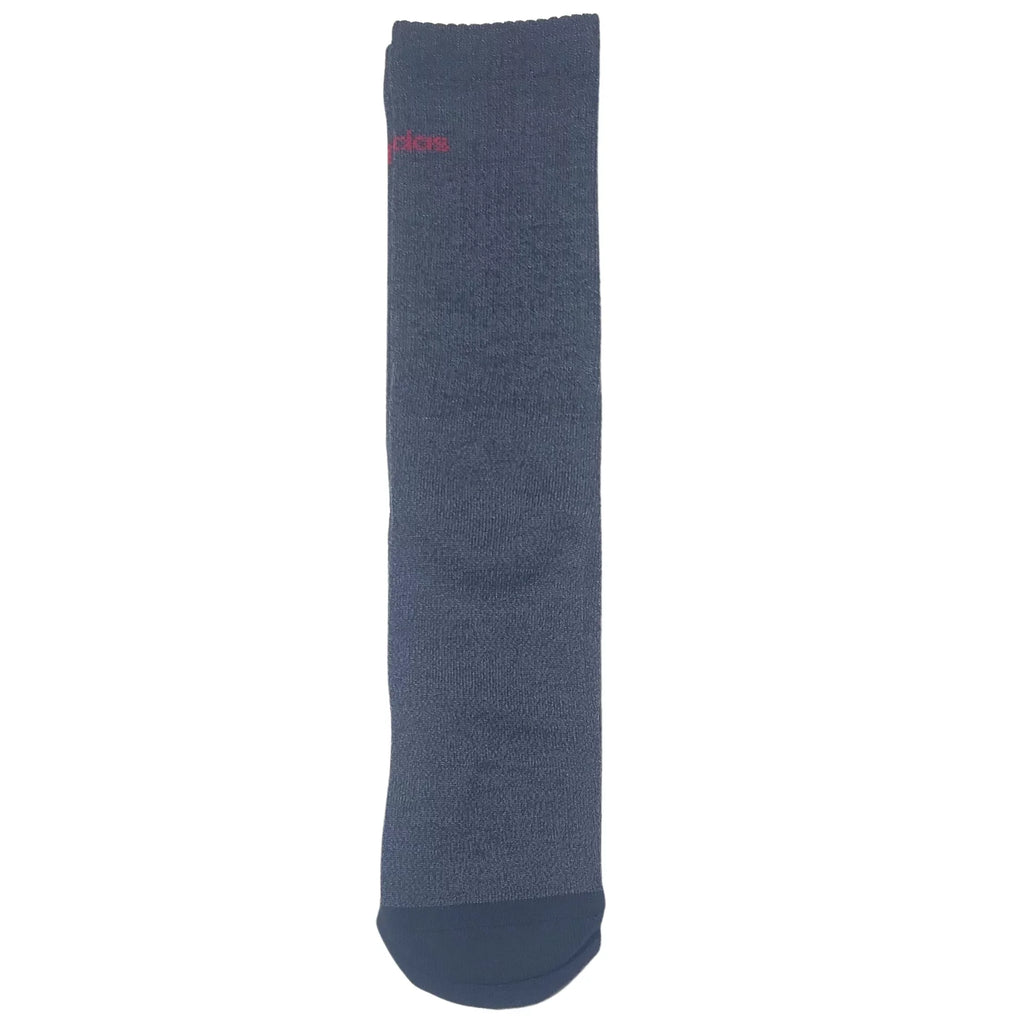 Socks Mens Large Gray Crew 6-12 Cushioned Aeroready 3 Pairs