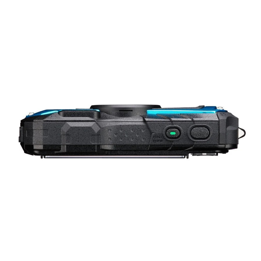 Ricoh Imaging PENTAX WG-90 All elements Adventure Compact Camera with Tough Body Construction, Exceptional Image superior and Underwater Shooting Mode (Blue)