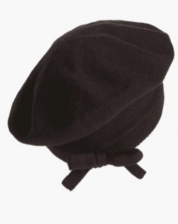 Kate Spade New York Contrast Bow Beret (Ensemble Blue)