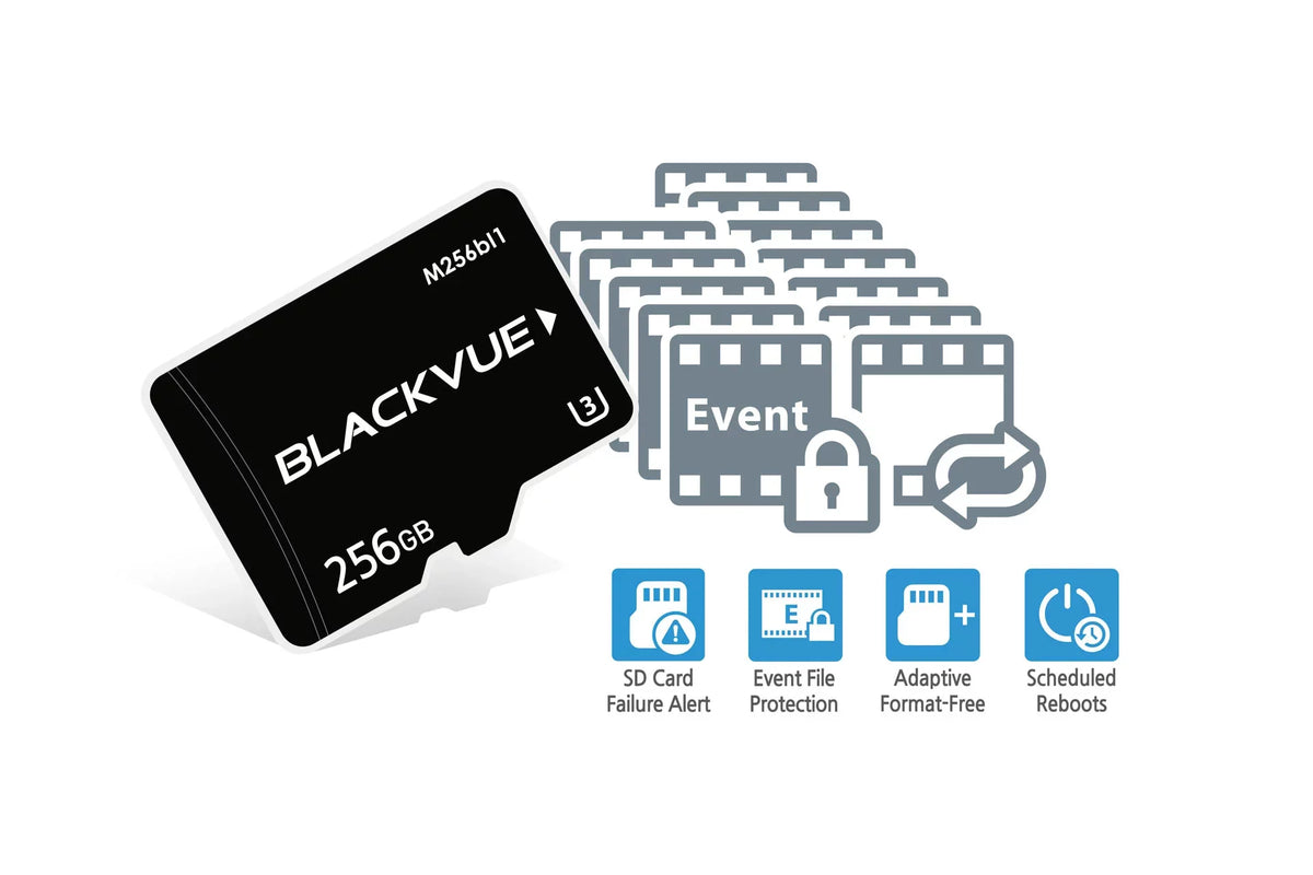 BlackVue DR770X-1CH Dash Cam With 256GB Card | Single Lens Cloud-Ready 1080p 60FPS GPS & WiFi