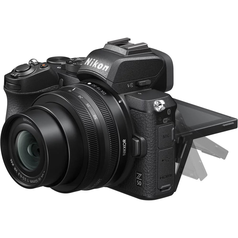 Z 50 Mirrorless Digital Camera W/ 16-50mm Lens 1633  - Pro Bundle