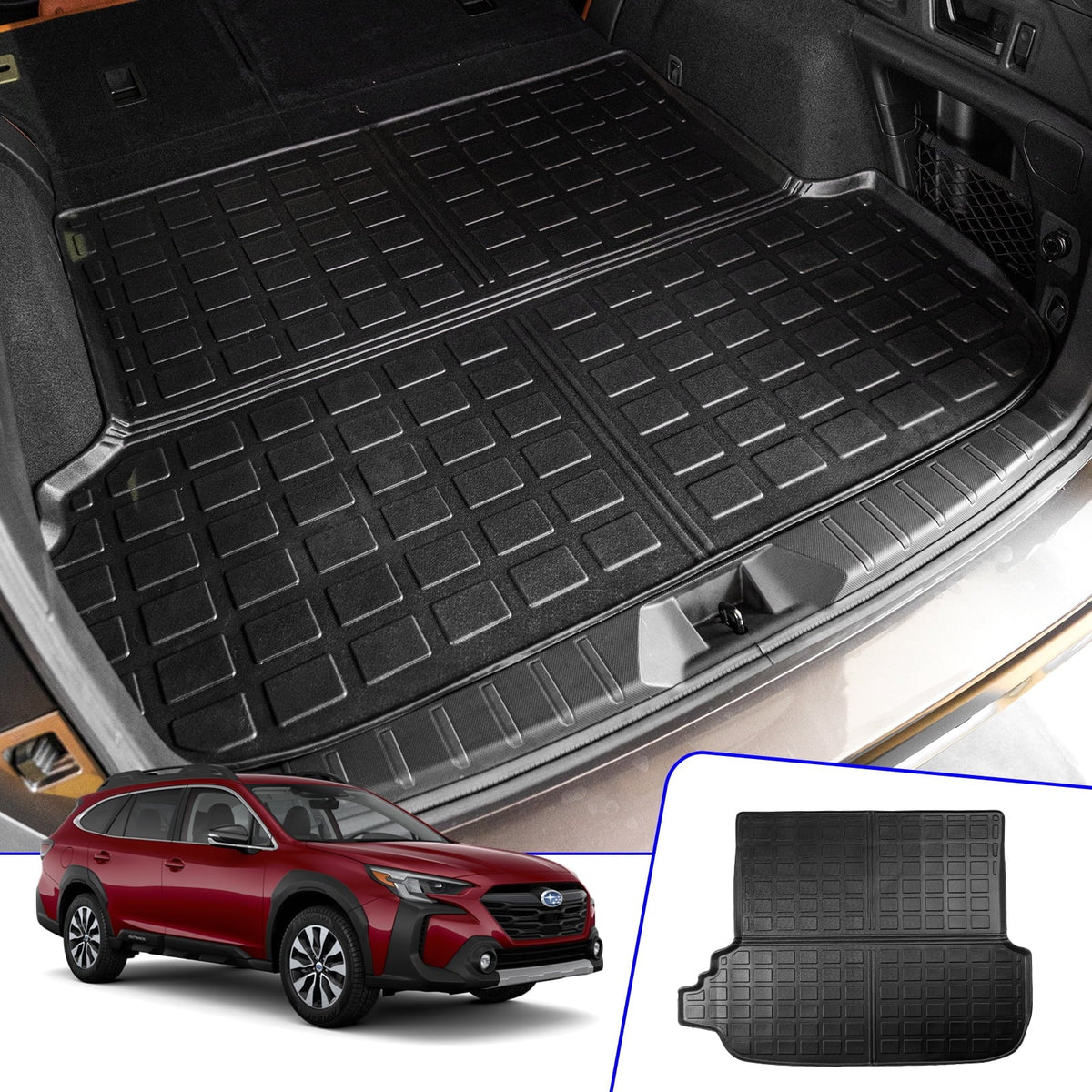 Fit 2020-2024 Subaru Outback Trunk Mat Cargo Liner climate Trunk Liner Subaru Outback Accessories