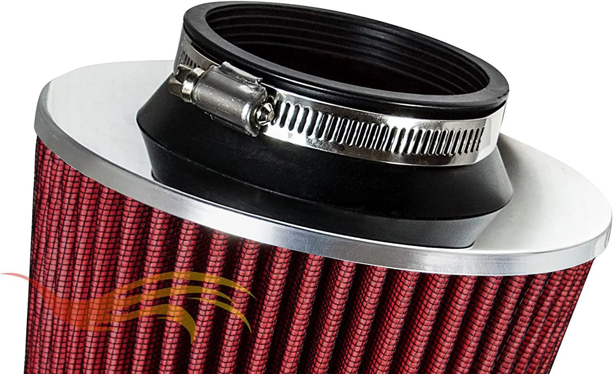 Rtunes Racing Cold Air Intake Kit + Filter Combo RED appropriate For 08-12 Scion xB