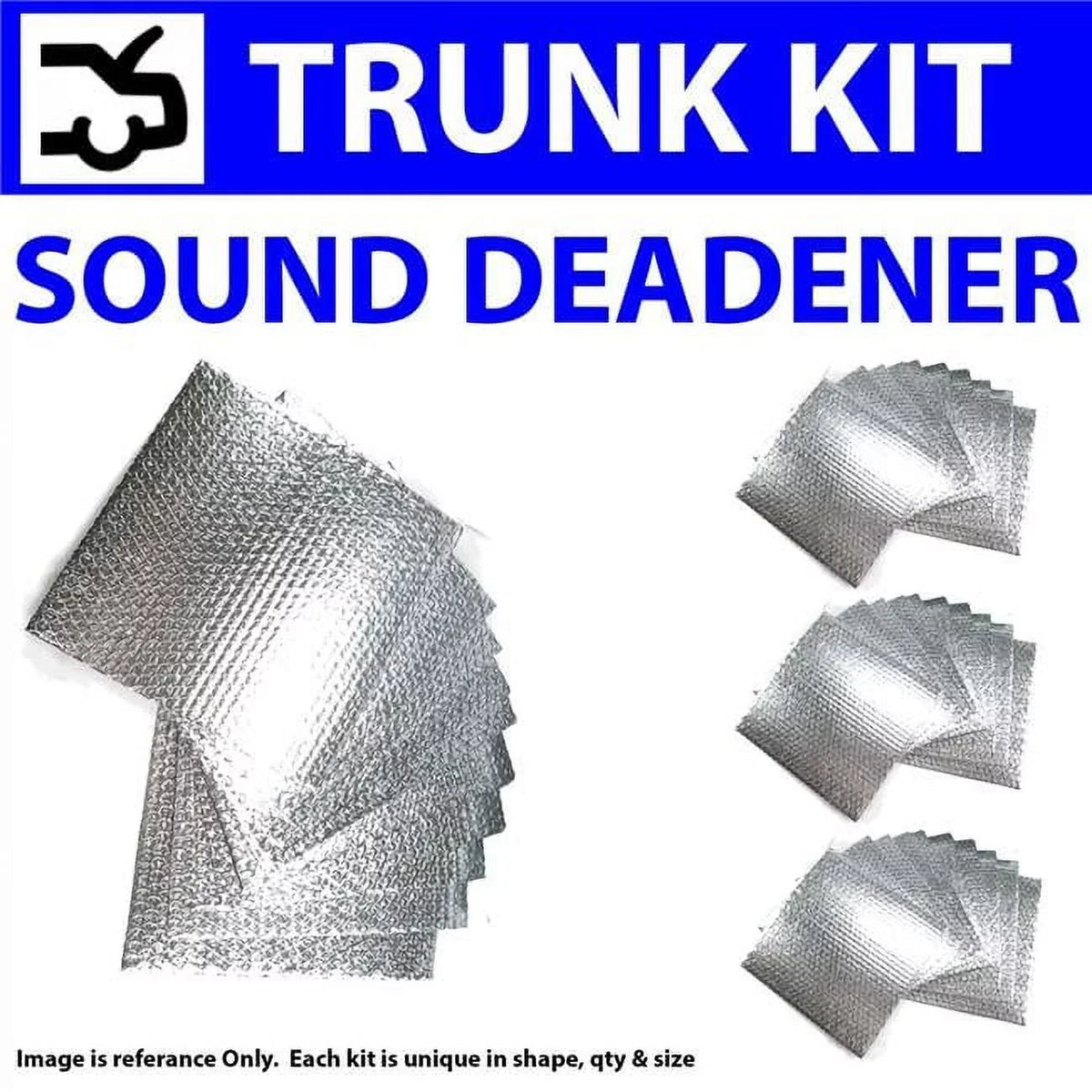Zirgo High Performance Cooling Products  5215cm2 Heat & Sound Deadener for  Escape Trunk Compartment Kit