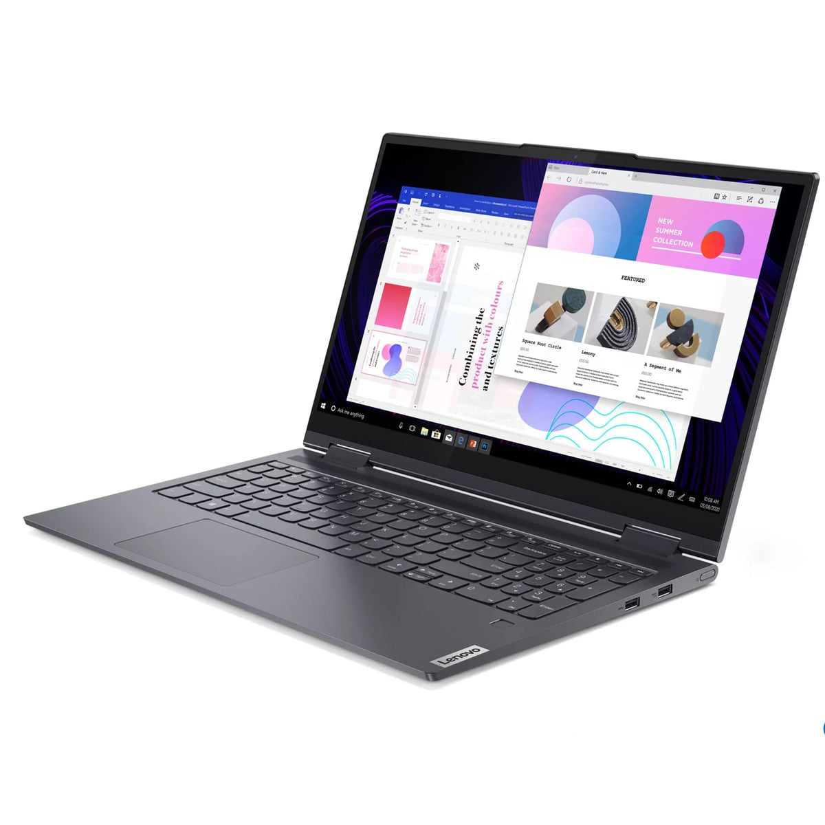 Restored  82BJ0085US Yoga 7 15ITL5 15.6" FHD Touchscreen i71165G7 2.8GHz  Iris Xe Graphics 8GB RAM 512GB SSD Win 11 Home Slate Grey (Refurbished)