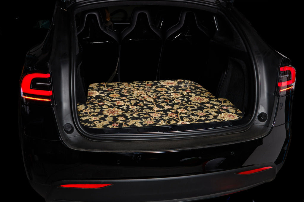 GGBAILEY  Explorer Black Oriental Car Mats, Custom Fit for 2011, 2012, 2013, 2014, 2015, 2016, 2017, 2018, 2019 - Small Trunk / Cargo Carpet Car Mat