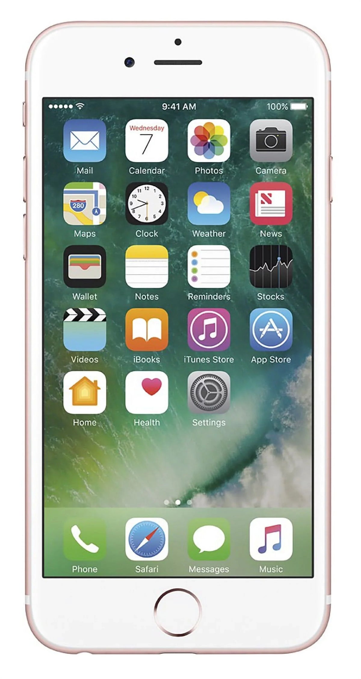 Restored  iPhone 6s 128GB, Rose Gold Unlocked GSM (Refurbished)