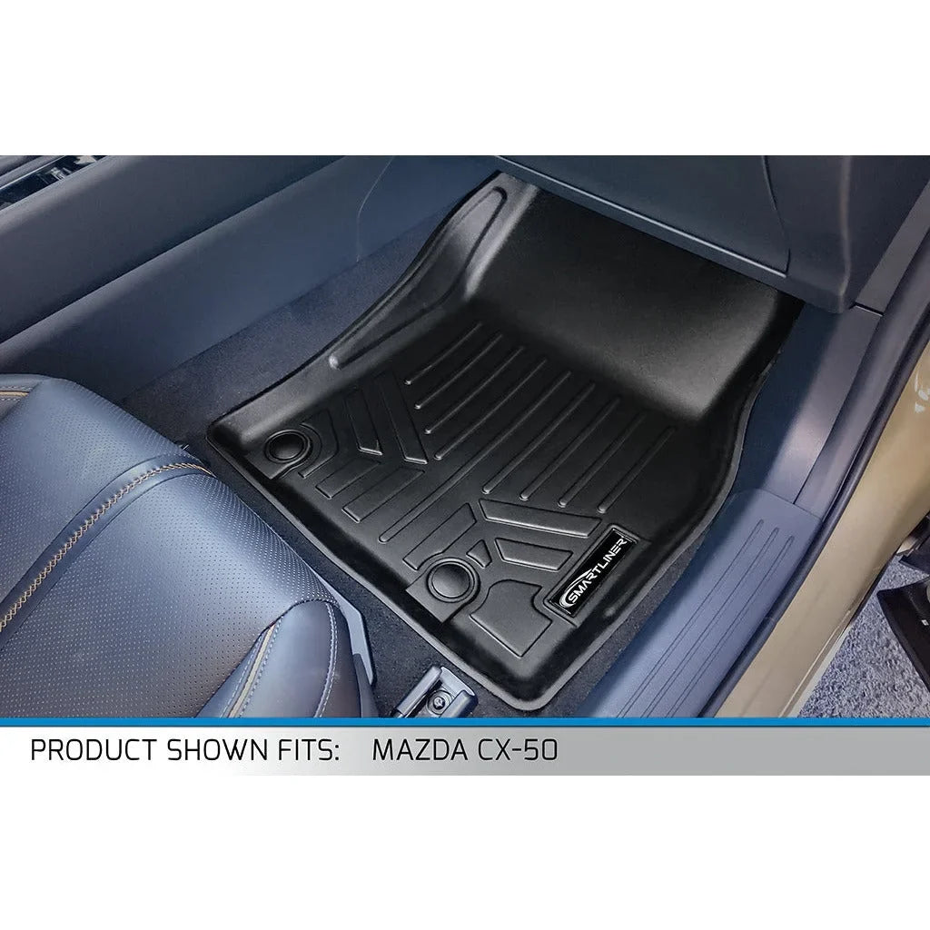 SMARTLINER All atmospheric conditions Custom Fit Black Cargo Floor Mat Liner appropriate With 2023 Honda HR-V