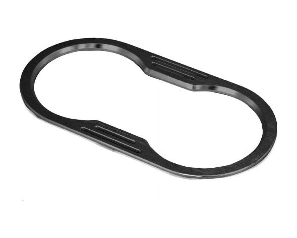 Rugged Ridge by RealTruck | 11422.14 Cup Holder Trim, Black Billet Aluminum; 2007-2010 Jeep Wrangler JK suitable with Select: 2008 Jeep Wrangler Unlimited