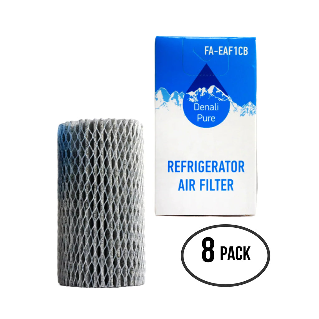 8-Pack Replacement for Electrolux EW23SS65HB5 Refrigerator Air Filter - appropriate with Electrolux EAF1CB, 46-9917 Fridge Air Filter