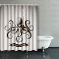 BPBOP Octopus Wearing Mask Diving Under moisture Vintage Scuba Shower Curtains Bathroom Curtain 60x72 Inch