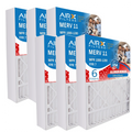 16x20x4 Air Filter MERV 11 Comparable to MPR 1000, MPR 1200 & FPR 7 suitable with White Rodgers FR1000M-111 Premium USA Made 16x20x4 Furnace Filter 6 Pack MERV 11 by AIRX FILTERS WICKED CLEAN AIR.