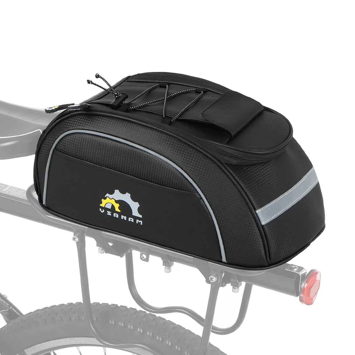 Waterproof Insulated Cooler Cycling Bag - MTB Bike Rear Rack Storage Luggage Carrier Pannier Trunk Bag
