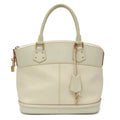 Pre-Owned Louis Vuitton Suhali Lockit PM M91887 Women's Handbag Blanc (Good)