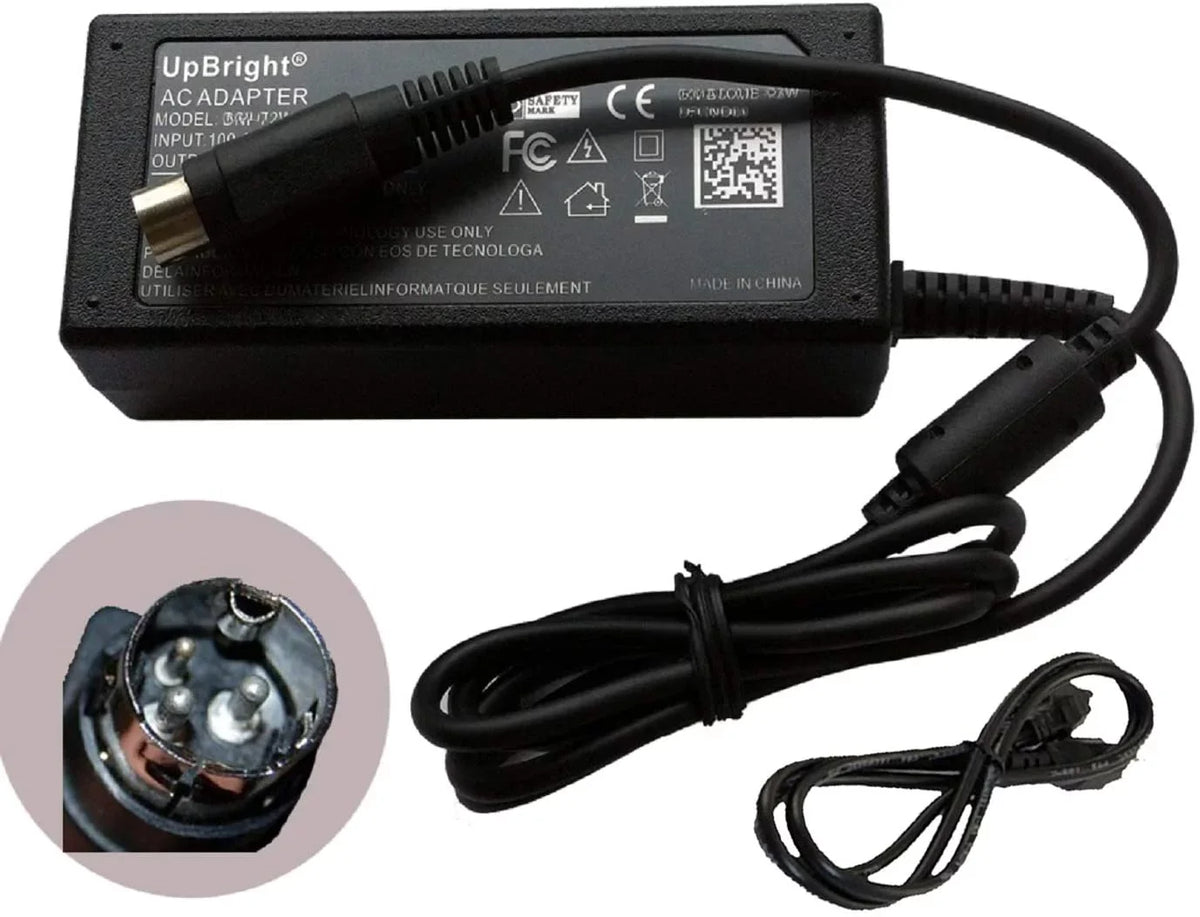 Power Supply Cord Cable PS Charger Input: 100V - 120V AC - 24. UPBRIGHT NEW Global AC / DC Adapter For SNBC BTP-M300 Impact Receipt Printer BTPM300 Shandong New Beiyang Information Technology Co., Ltd