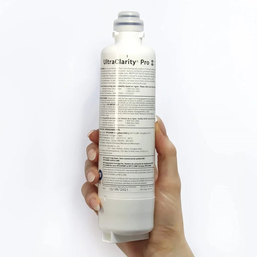 Bosch Ultra Clarity Pro BORPLFTR50 Refrigerator moisture Filter,High compatibility 6 Pcs