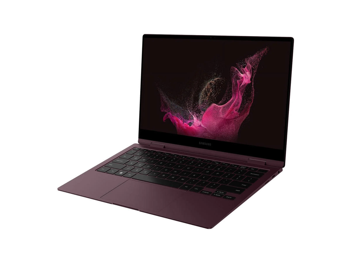 Restored  Galaxy Book 2 Pro 360 15.6" 1TB (Burgundy) 2-in-1 AMOLED Touch Screen Laptop -  Core i7 (Refurbished)