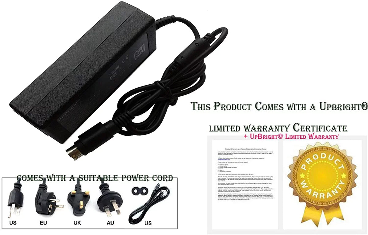 Power Supply Cord Cable PS Charger Input: 100V - 120V AC - 24. UPBRIGHT NEW Global AC / DC Adapter For SNBC BTP-M300 Impact Receipt Printer BTPM300 Shandong New Beiyang Information Technology Co., Ltd