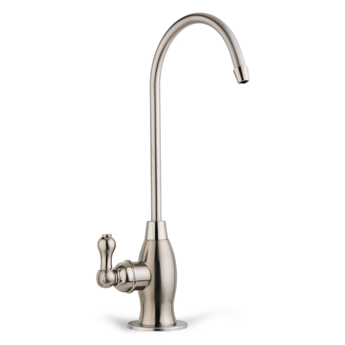 iSpring GK1-BN Heavy Duty Reverse Osmosis, High Spout Kitchen Bar Sink Drinking moisture, Contemporary RO Faucet, Brushed Nickel