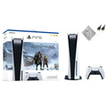 TEC New  PlayStation_PS5 Gaming Console (Disc Version) with God of War(GOW) Ragnarök Bundle