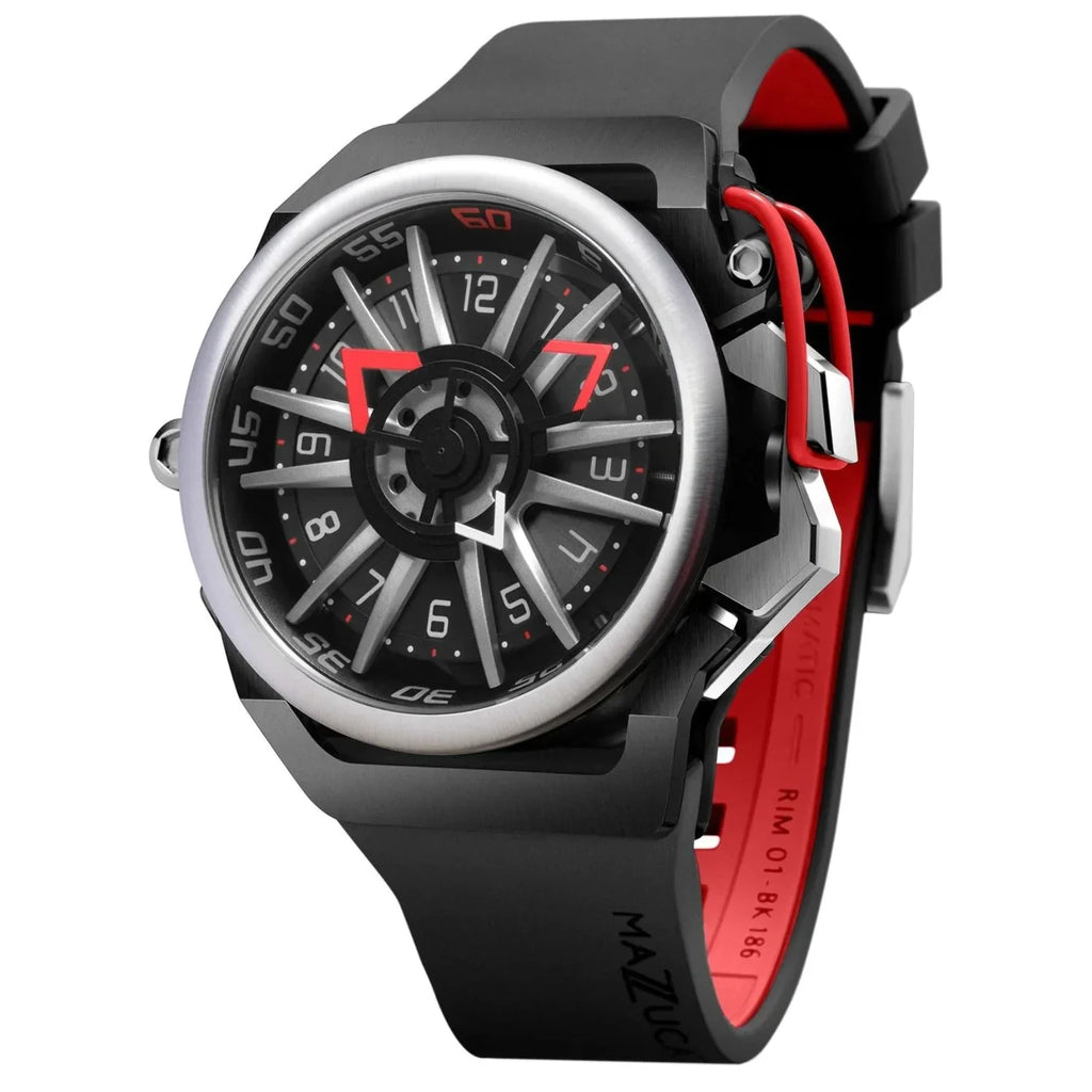 Mazzucato RIM Reversible Automatic Black Red