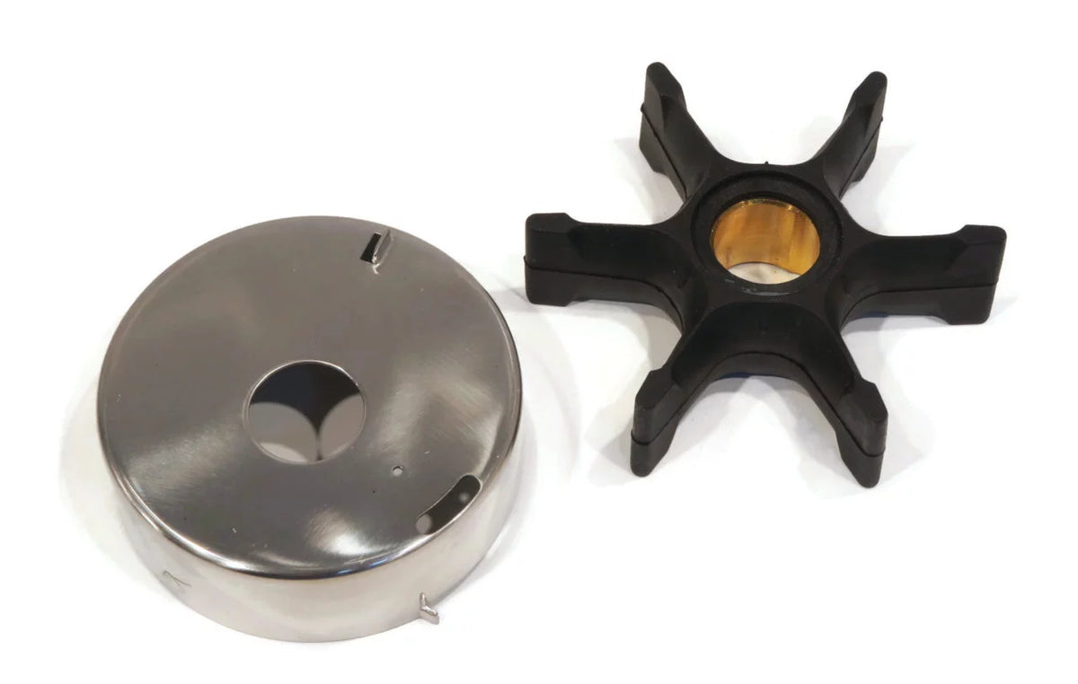 The ROP Shop | aqua Pump Impeller, Housing Kit For 1993 Evinrude 65  E65WMLETD Outboard vessel