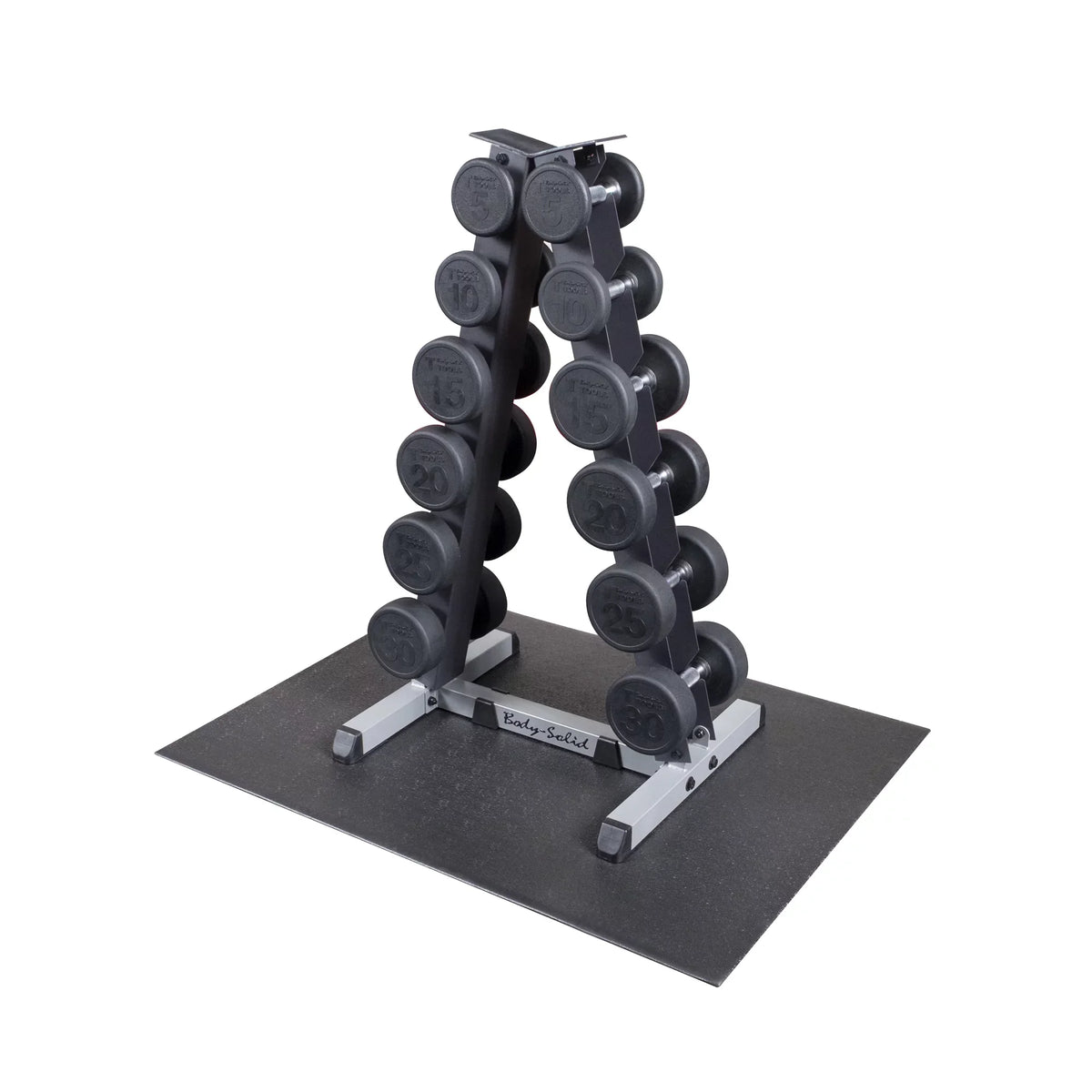 Body Solid GDR44-RFDP Premium Dumbbell Rack Package