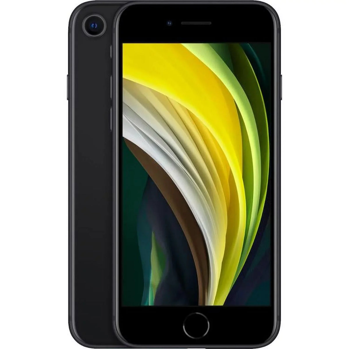Restored  iPhone SE (2nd Gen) A2275 (Fully Unlocked) 64GB Black (Grade A) w/ Gift Box (Refurbished)