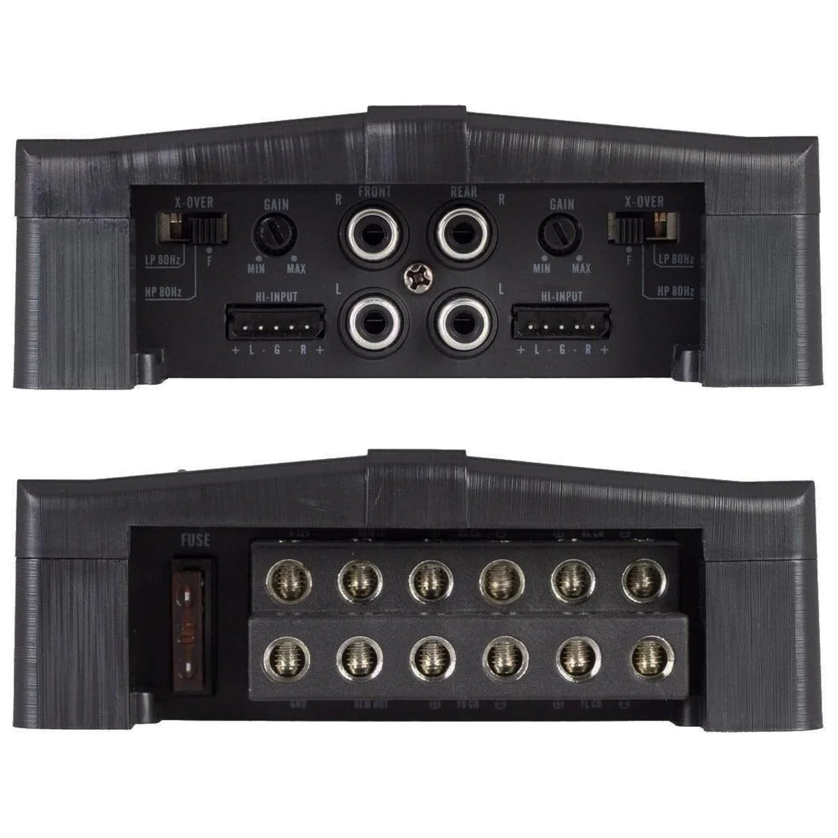Power Acoustik RZ4 3000D Razor Series Class D Full-Range and Monoblock Amp 4 Channels 3000 Watts Max