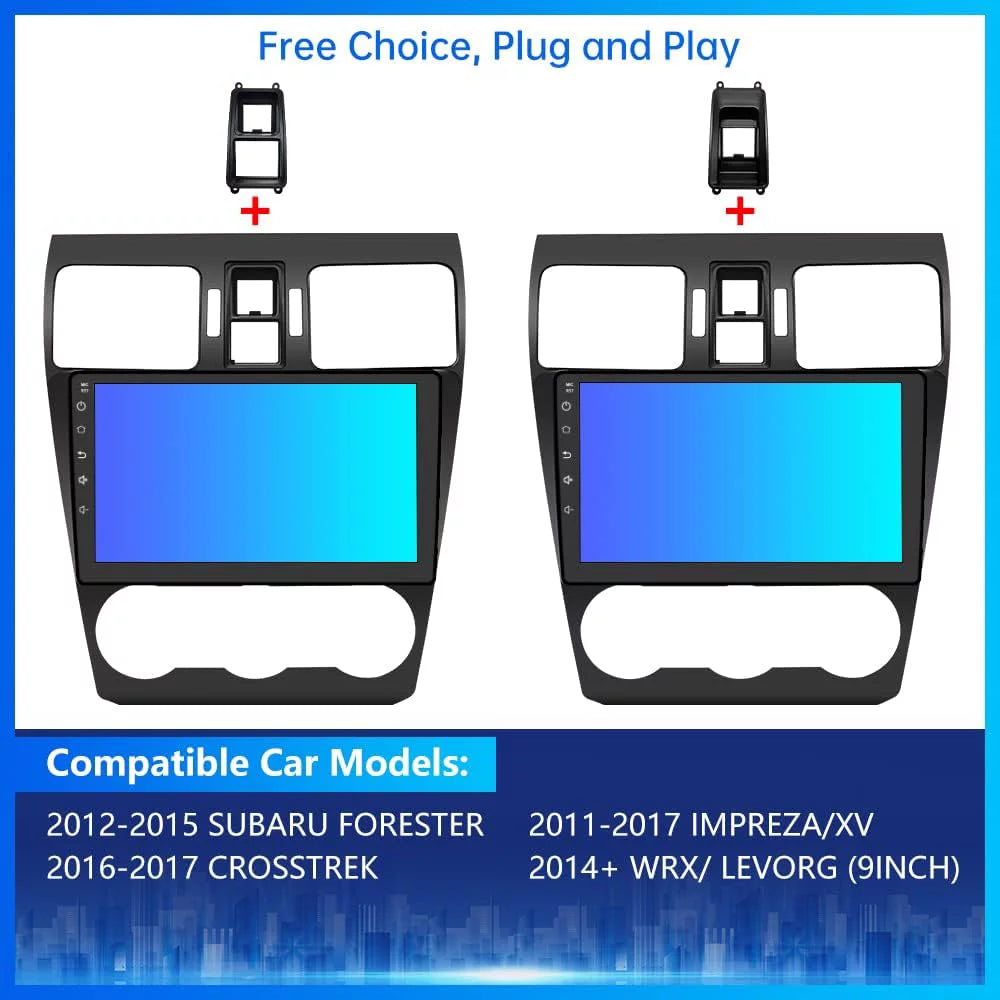 Android 12 System For Subaru Forester WRX Impreza 2013 2014 2015 Wireless  Carplay Android Auto 2G RAM 32GROM