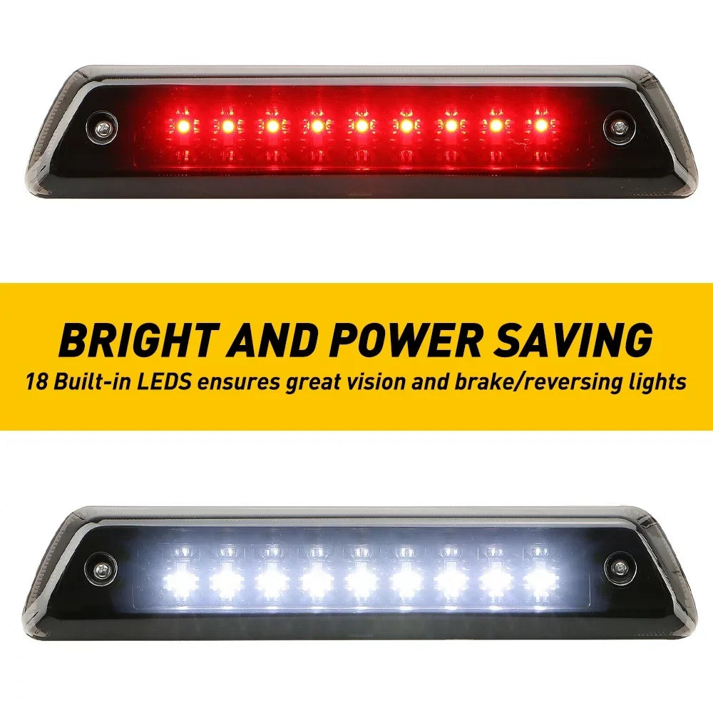 The 3rd Brake Light/Rear Cargo Light Smoked For 2009-2014  F150, Power Saving, IP67 Waterproof