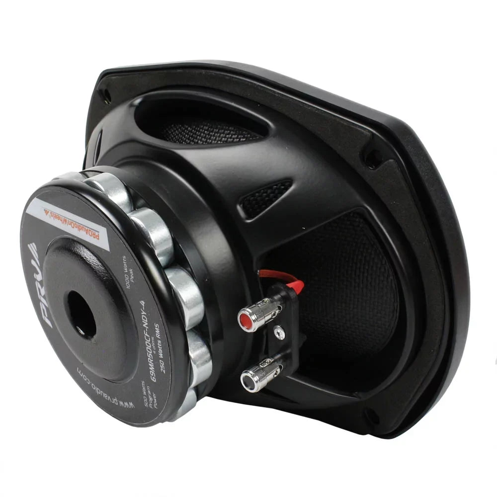 PRV Audio 6 x 9" Mid Range Loudspeakers aqua impervious Pair 69MR500CF-NDY-4