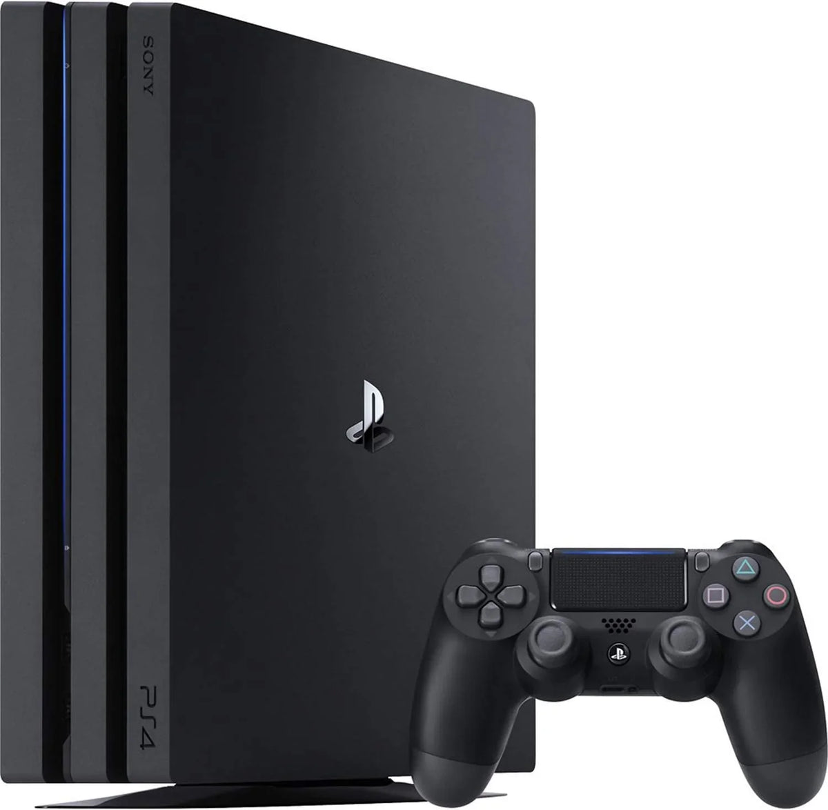 PlayStation 4 Pro 1TB Black Gaming Console + G11-A Earbuds With Microphone BOLT AXTION Bundle Like New