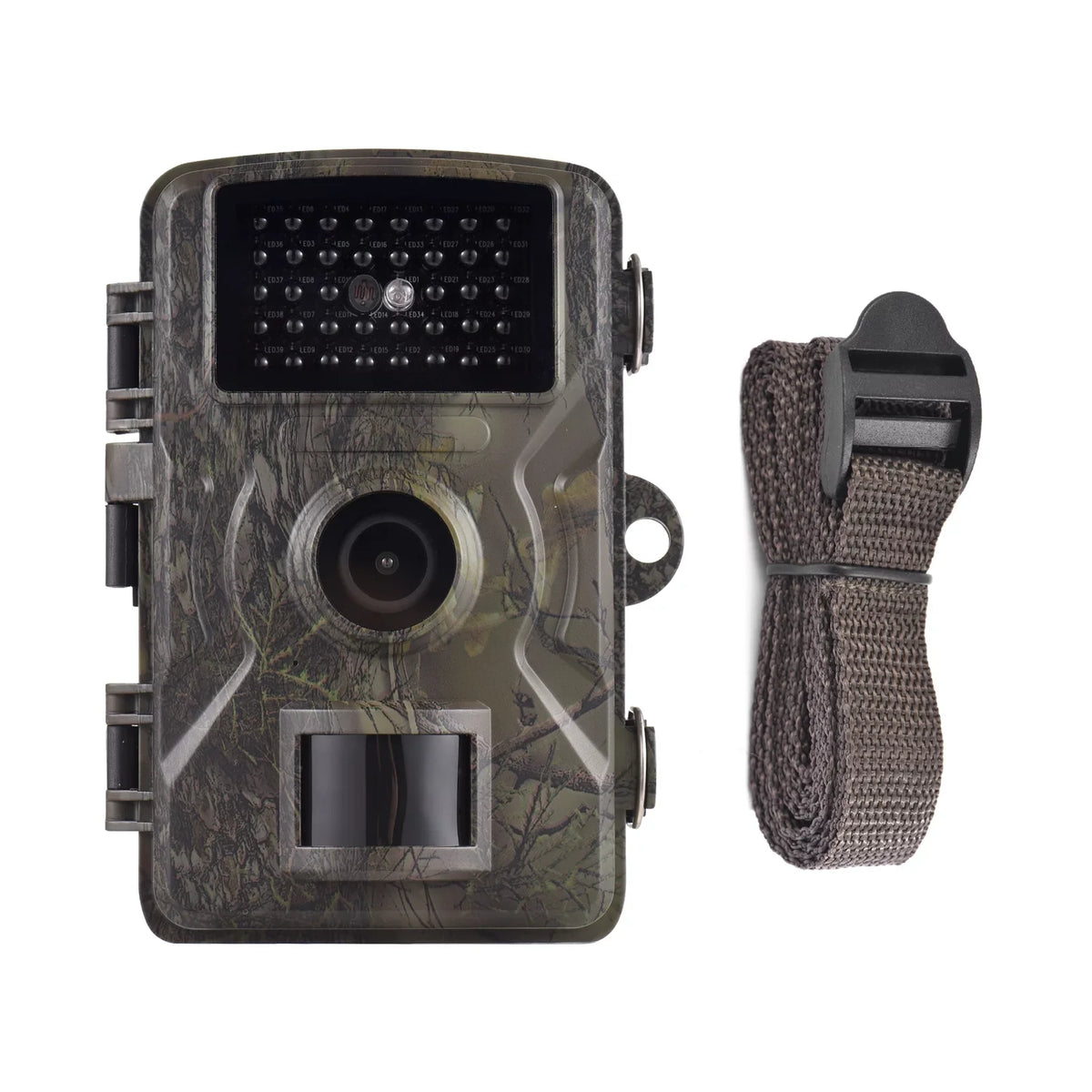 1080P Trail 16MP Wildlife Tracking with 2.0 Inch TFT Color Screen 0.8s Trigger Time Supports Infrared Night Vision Motion Activated IP66 Waterproof