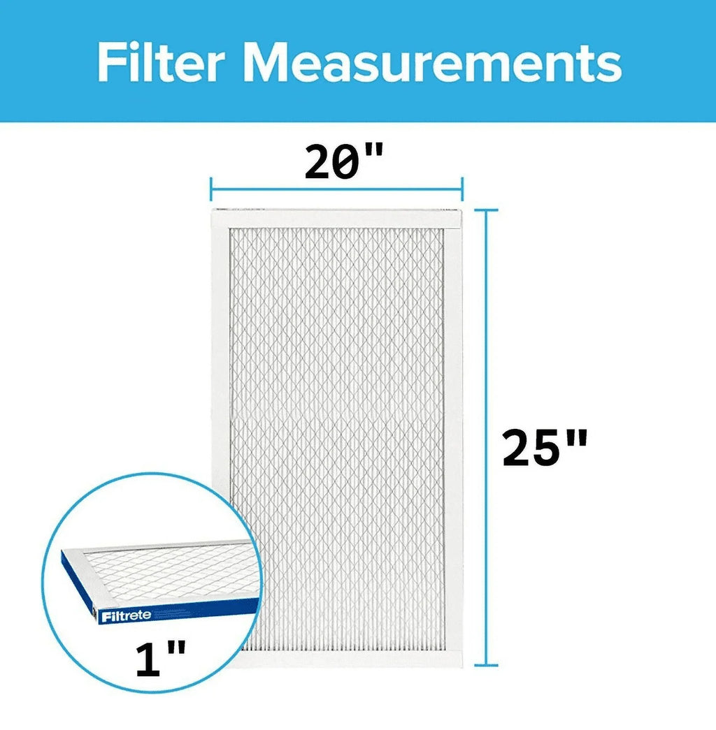 Filtrete 3M Filters (20x25x1) 2200 Series Premium Allergen & Home Pollutants Air Filters - 3 FILTERS - *EN