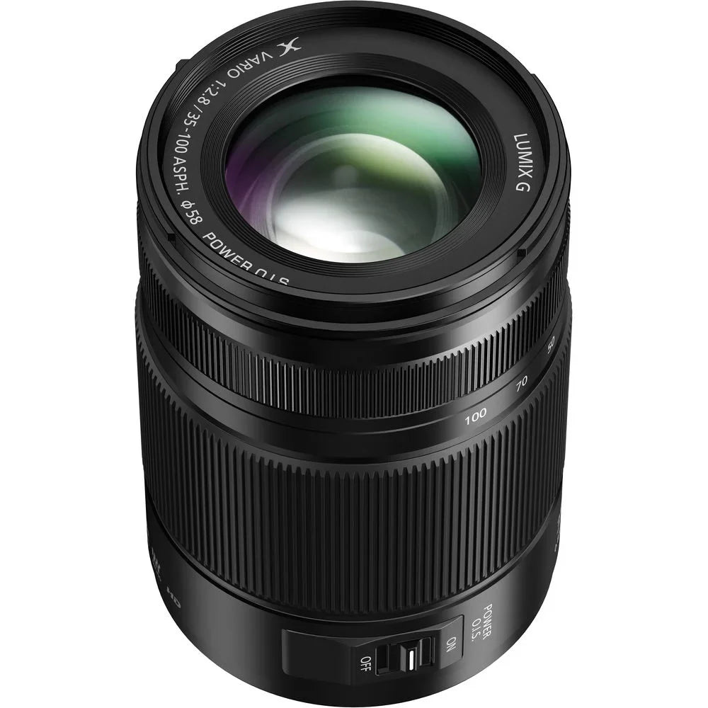Lens. Open Box  Lumix G X Vario 35-100mm f/2.8 II POWER O.I.S