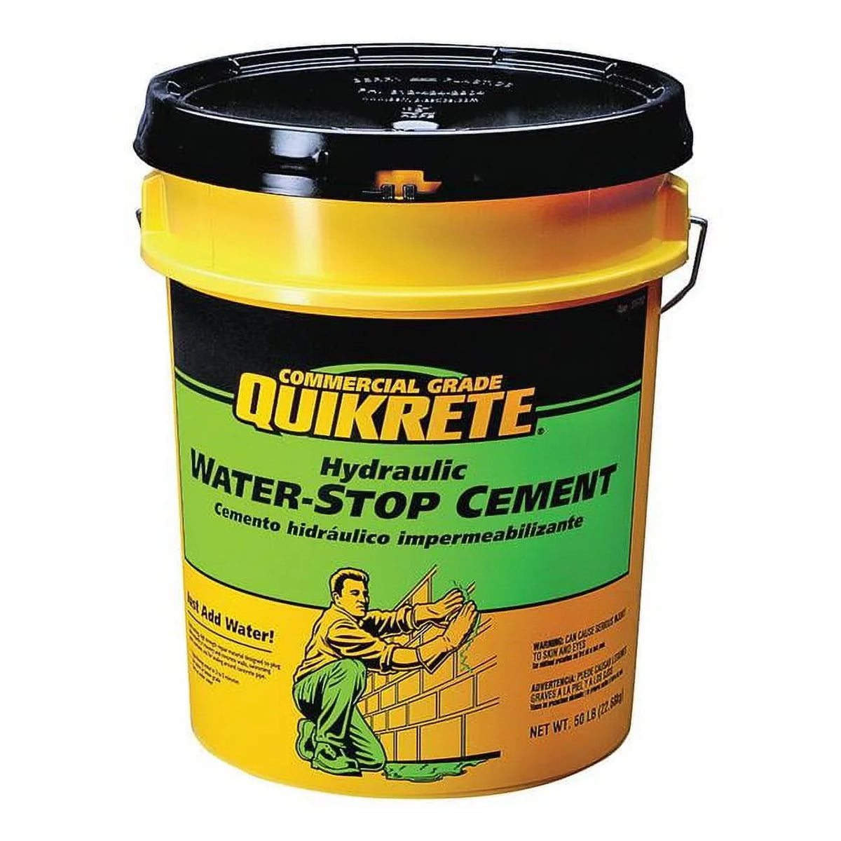Quikrete Hydraulic moisture-Stop Cement, Grey