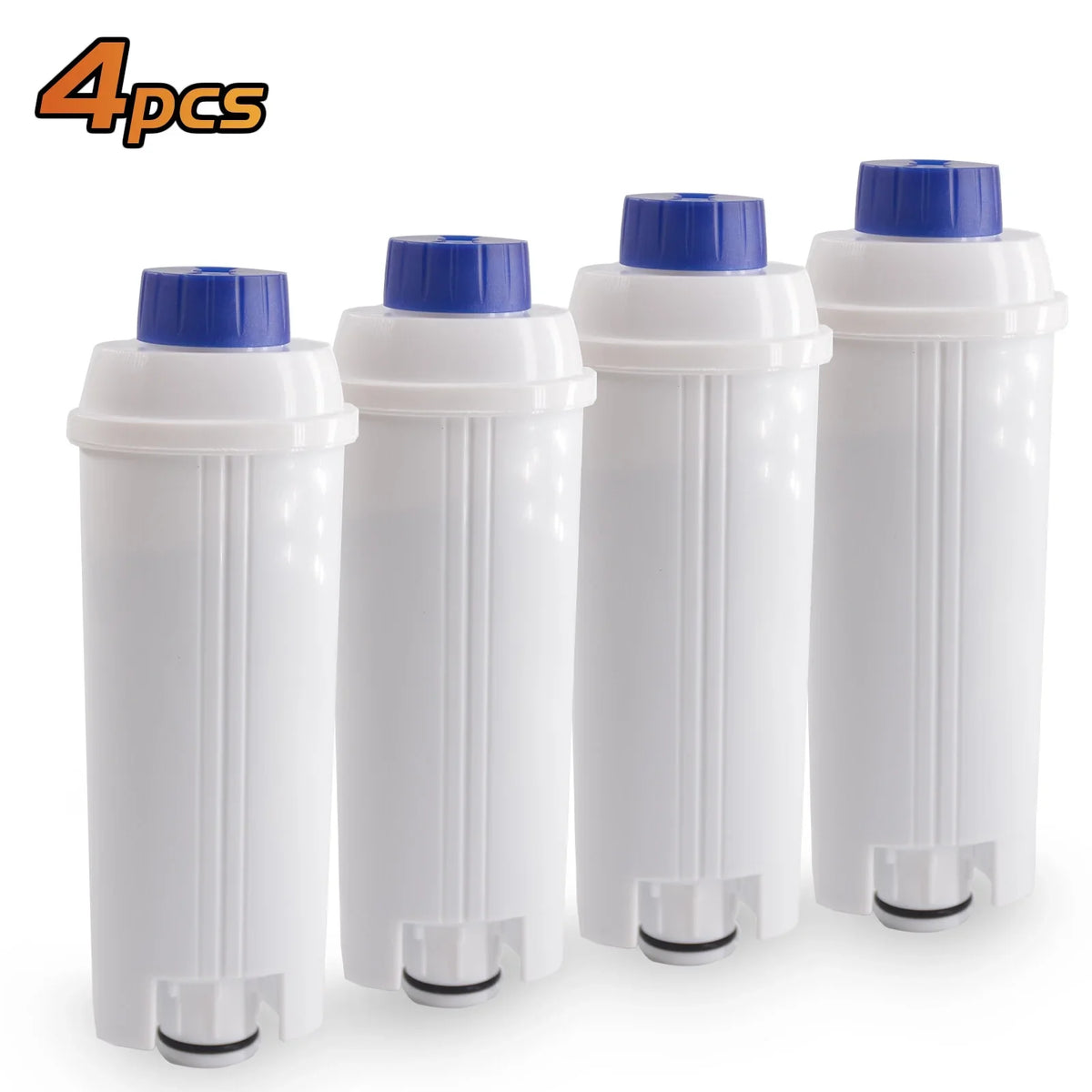 4Pcs Coffee Replacement Filter Cartridge Replacement Filter Coffee Filter matching with Delonghi DSL C002 Maker Machine Coffee Machine Accessory liquid Filter for Coffee Maker