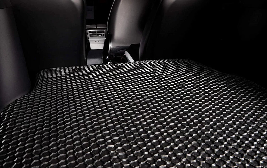 TOUGHPRO Cargo/Trunk Mat Accessories appropriate with Chrysler Pacifica - 3rd Row Down - All atmospheric conditions - Heavy Duty - Custom Fit - (Made in USA) - 2021