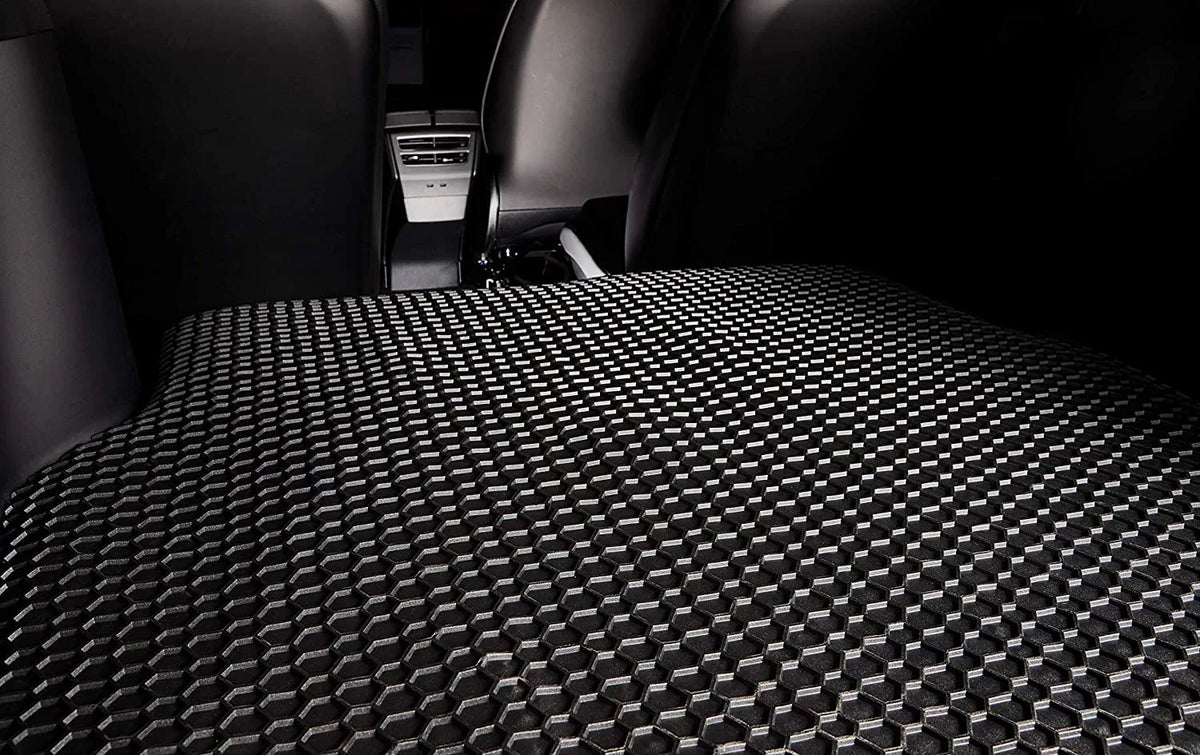 TOUGHPRO Cargo/Trunk Mat Accessories appropriate with Chrysler Pacifica - 3rd Row Down - All atmospheric conditions - Heavy Duty - Custom Fit - (Made in USA) - 2021